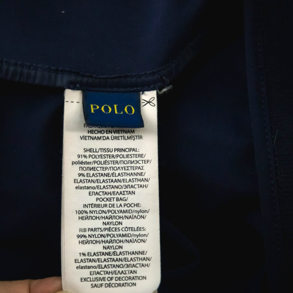 Polo Ralph Lauren Size Medium M Blue Performance US Open Full Zip Jacket - Picture 7 of 10
